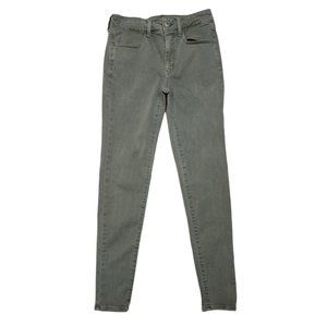 American Eagle Hi Rise Jeggings | Pale Green Sz 6
